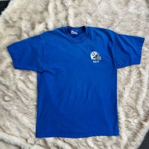 Embroidered Indianapolis Colts Logo Short Sleeve Vintage T-Shirt